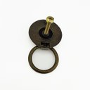Ver imagem 3 de Kit Puxador Colonial Argola Ouro Velho com 10 unidades