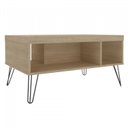 Ver imagem 7 de Conjunto 3 Peças Sala de Estar Mesa de Apoio Magnum Mesa de Centro e Rack Liberty
