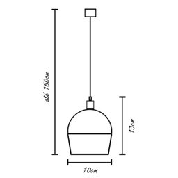 Pendente Cabeceira Cama Quarto Dormitório Lavabo Mesa Jantar - 3