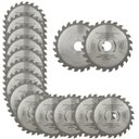 Ver imagem 1 de Disco de Corte Serra Circular para Madeira 24 Dentes 110x20mm | Fertak | Kit 50 Un
