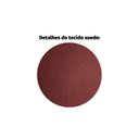 Ver imagem 3 de Puff Decorativo Pétala Pés Palito Suede Bordô - Qlare Estofados - Suede Bordô