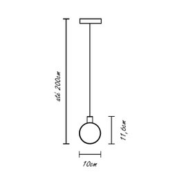 Lustre Pendente Cristal K9 Transparente  Bivolt - 4