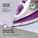 Ver imagem 4 de Ferro de Passar a Vapor Mondial FVN-01-P com Spray e Base Cerâmica Diamante