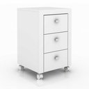 Ver mais imagens de Conjunto de Escritório com Escrivaninha 04 pç CJ43018-032 Tecno Móbili - Branco