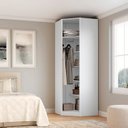 Ver imagem 1 de Closet Modulado de Canto 45º Sem Portas 100% MDF Altezza