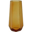 Ver imagem 1 de Vaso Decorativo Enfeite Casa Geométrico Home&co Vidro 28x10x10cm Âmbar