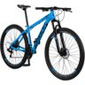 BICICLETA 29 DROPP SX SPORT 21V CÂMBIOS SHIMANO FREIO A DISCO:Azul-Preto - 1