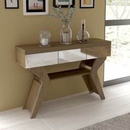 Aparador para Sala com Espelhos e Prateleira Houston - 1