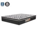 Ver imagem 4 de Cama Box Baú Queen Colchão Mola Ensacada Belos Sonhos + Box Suede 65x158x198 Marrom