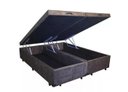 Ver imagem 2 de Cama Box Baú Queen Colchão Mola Ensacada Belos Sonhos + Box Suede 65x158x198 Marrom