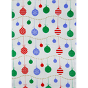 Ver imagem 7 de Kit 5 Pano de Prato Reno Metalizado Natal - 59cm X 40cm