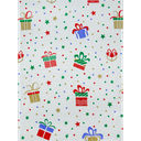 Ver imagem 4 de Kit 5 Pano de Prato Reno Metalizado Natal - 59cm X 40cm