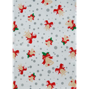 Ver imagem 1 de Kit 5 Pano de Prato Reno Metalizado Natal - 59cm X 40cm