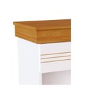 Ver imagem 4 de Mesa Cabeceira Compacta 1 Gaveta para Quarto
