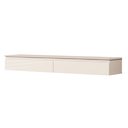 Ver imagem 2 de Rack Suspenso para Painel ou TV até 55 Polegadas 2 Gavetas 135 Aura Off White