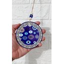 Ver imagem 4 de Mandala Porcelana Olho Grego Proteção Enfeite Amuleto 25 Cm