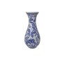 Vaso Decorativo de Porcelana Azul e Branco - 4
