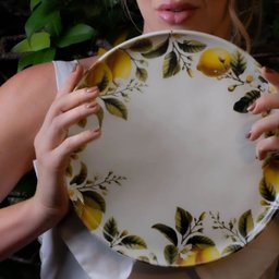 Conjunto com 6 Pratos Raso Bio Limonata Porto Brasil Lançamento 2025 - 3