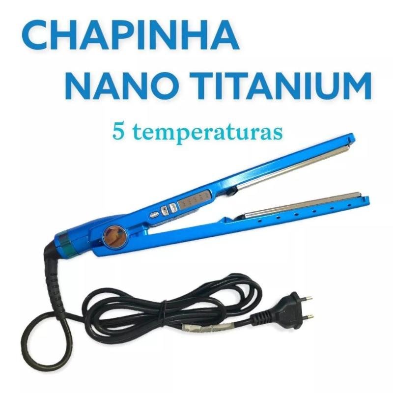 Chapinha Prancha Profissional Titanium Bivolt 110/220v 450 - 8