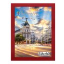Ver imagem 3 de Kit 2 Porta Retrato Molduras 30x40 Vermelho