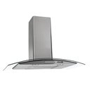 Ver imagem 1 de Coifa de Parede 75cm Vidro Curvo Duto Slim Nardelli Inox