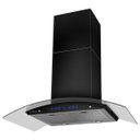 Ver imagem 1 de Coifa de Parede Gourmet Cadence 90cm Inox e Vidro Preto 127V CFA392