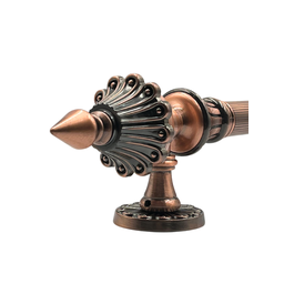 Puxador para Porta Colonial Jd Cobre Envelhecido 61cm - 3