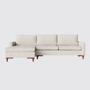 Ver imagem 5 de Sofá Chaise em Linho Off White 2,70m Viena - Home Mobily