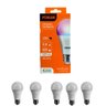 Kit 5 Lâmpada Inteligente Rgb 9w Wifi Smart Color Bivolt Foxlux - 3