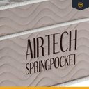 Ver imagem 7 de Cama Box com Colchão de Molas Ensacadas Ortobom Airtech Springpocket + Auxiliar de Molas Solteiro