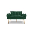 Ver imagem 2 de Namoradeira Decorativa Opala Suede:verde