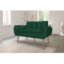 Ver imagem 1 de Namoradeira Decorativa Opala Suede:verde