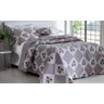 Cobre Leito Colcha King Bouti 3 Peças Rozac San Marino 01 - 1