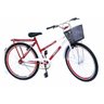 Bicicleta poti wendy com aero e mesa cross na cor vermelho com branco cor:Vermelho;tamanho:26 - 1