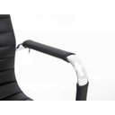 Ver imagem 6 de Cadeira Giratória Presidente Charles Eames Esteirinha Preta