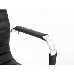 Cadeira Giratória Presidente Charles Eames Esteirinha Preta - 6