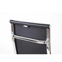 Cadeira Giratória Presidente Charles Eames Esteirinha Preta - 7