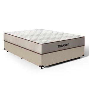 Cama Box com Colchão de Espuma D60 Double Face Force Dream - Ortobom Casal 138cm