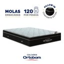 Ver imagem 4 de Cama Box Baú com Colchão de Molas Ensacadas Ortobom Elegante Superpocket Pillow In Casal 138cm