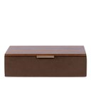 Ver imagem 1 de Caixa Decorativa em MDF e Veludo Marrom 23cm 23062 Mart