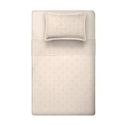 Jogo de Cama Solteiro Algodão 300 Fios 3 Pçs Estampa Moderna - 3