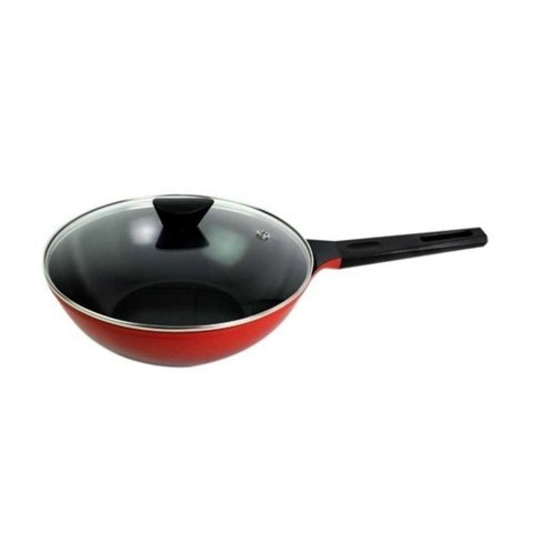 Frigideira Wok 30cm/4,7l Injetado com Revestimento Ceramico