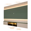 Ver imagem 4 de Conjunto Painel Home Rack Suspenso 260 Reflecta Led Akin Cor:off White e Verde