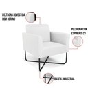 Ver imagem 6 de Poltrona Base X Industrial Preto Marisa Corino D03 - D'Rossi