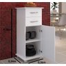 Armário Organizador Multiuso Cozinha 2 Gavetas 1 Porta - 3