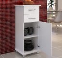 Ver imagem 1 de Armário Organizador Multiuso Cozinha 2 Gavetas 1 Porta