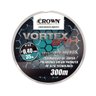 Linha Pesca Crown Vortex GTX - 300 metros 0,23 mm - 2