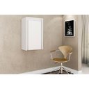 Ver imagem 6 de Armário Multiuso Casal AM3106 c/ Mesa Retrátil e 2 Prateleiras Branco - Tecno Mobili