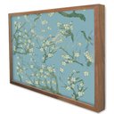 Ver imagem 1 de Quadro Decorativo Amendoeira em Flor Van Gogh em Moldura Caixa Tacolado Moldura Caixa 3cm Madeira Se