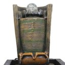 Ver imagem 3 de Fonte Água Decorativa Resina Cascata Iluminação Led Bivolt